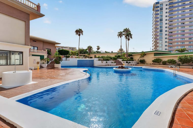 Year-Round Outdoor Pool with a Pool Bar