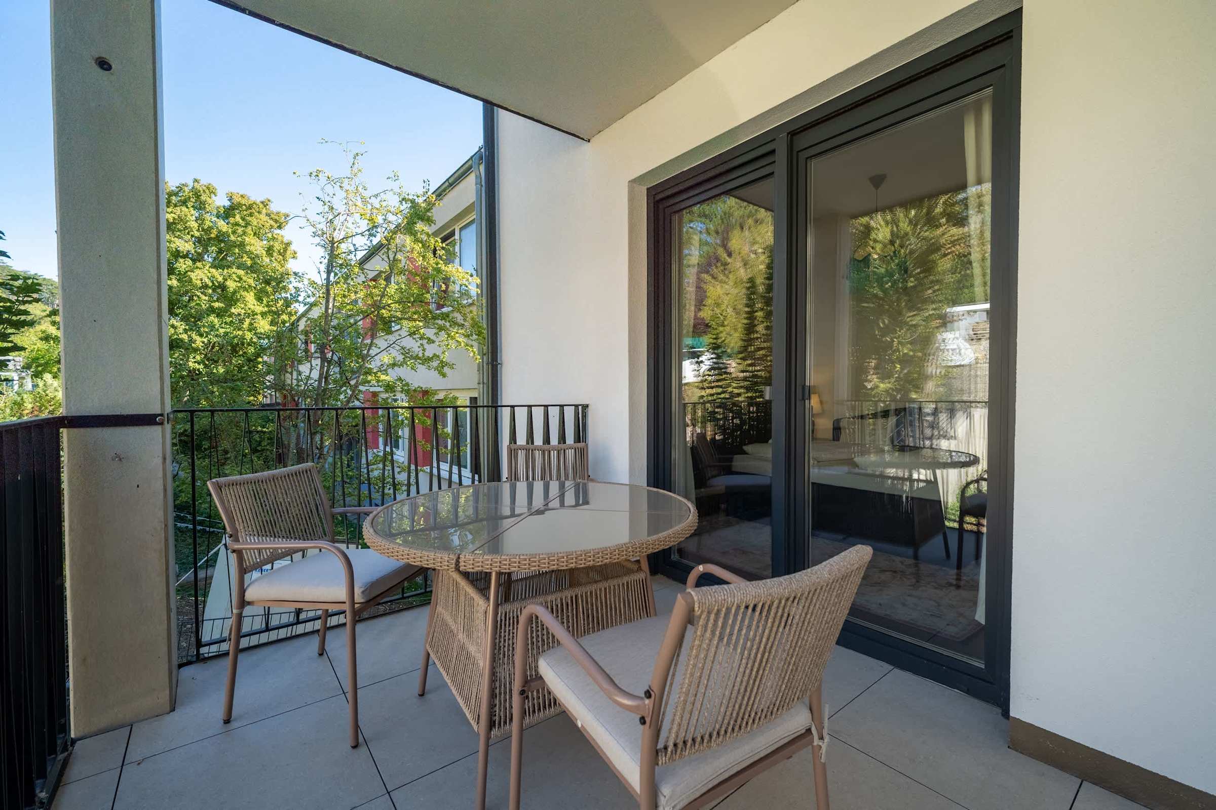 Balcony seating